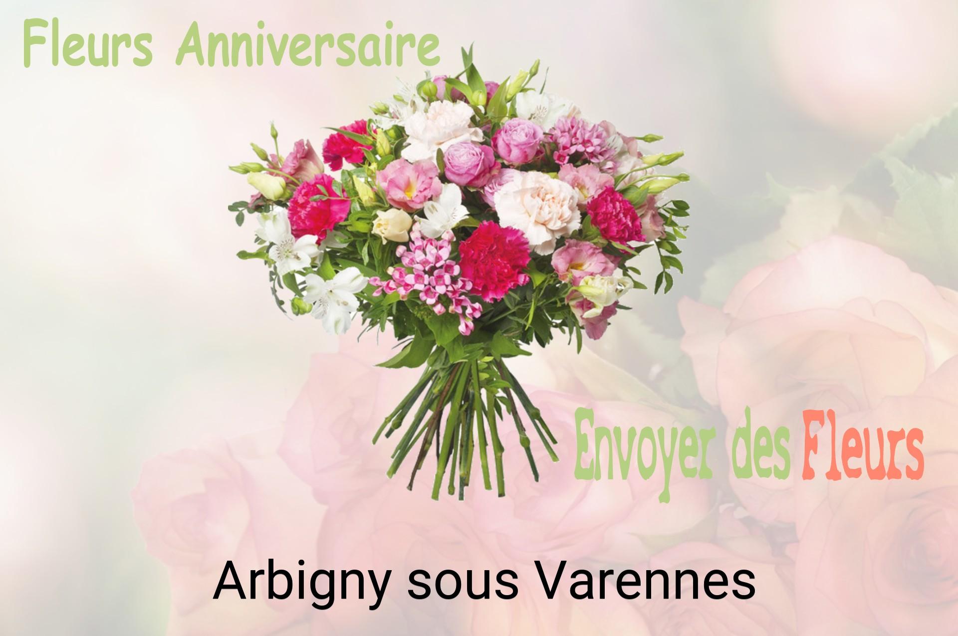 Bouquet de fleurs d’anniversaire livré à Arbigny-sous-Varennes