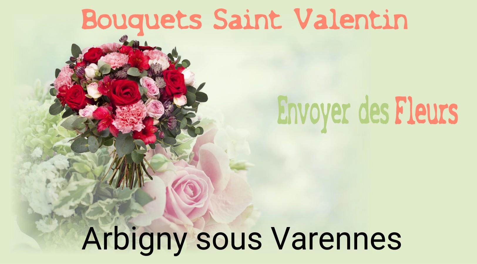 Roses de Saint-Valentin livrées à Arbigny-sous-Varennes